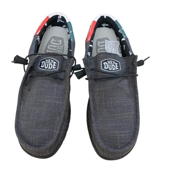 Hey Dude Wally Funk Hecho Mens 11 Shoes Mexico Flag Slip On Comfort Sneakers NEW - Picture 7 of 14